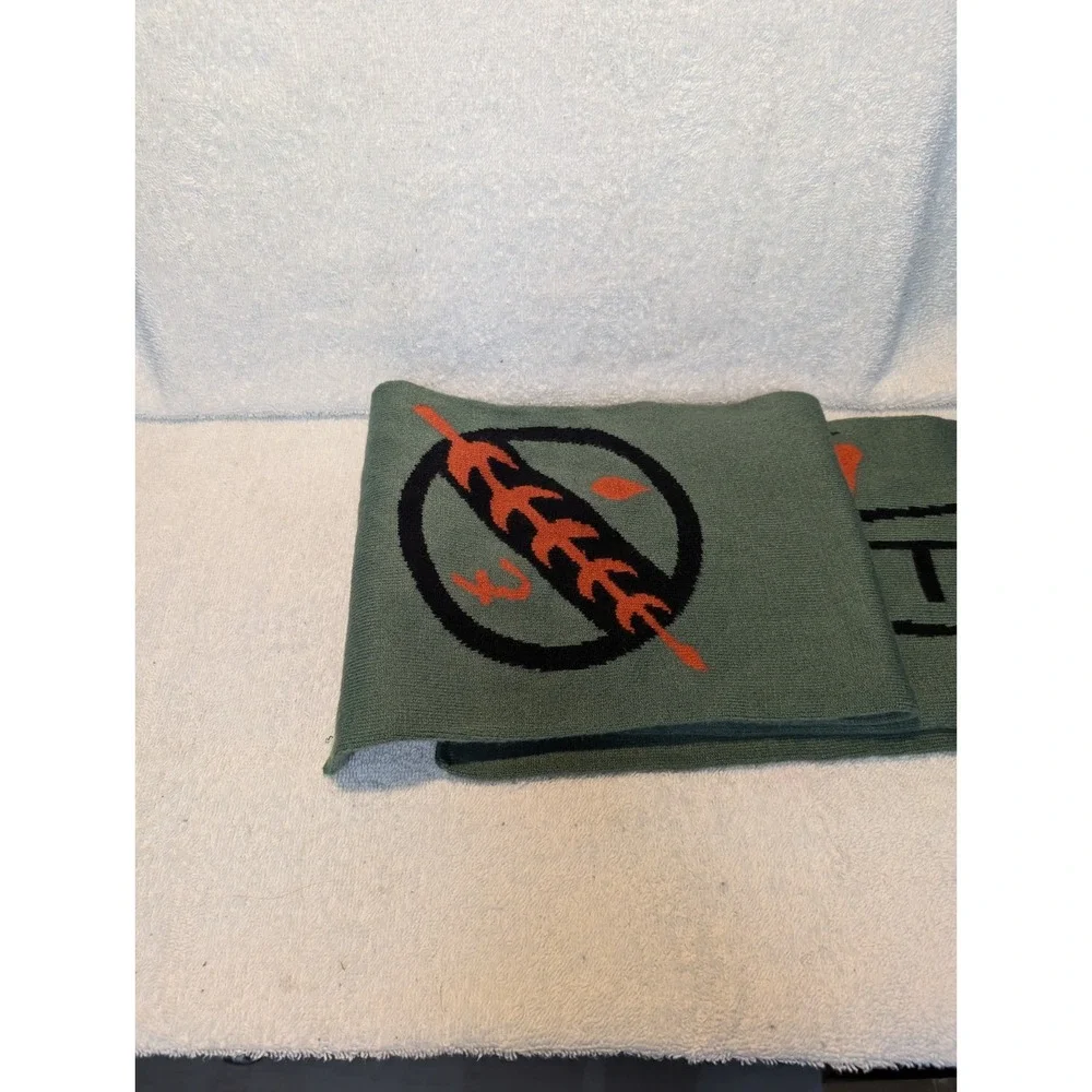 Boba Fett Mandalorian Adult Scarf Green‎ Star Wars 48